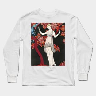 Enchanted Elegance: The Allure of 1920s Paris Long Sleeve T-Shirt